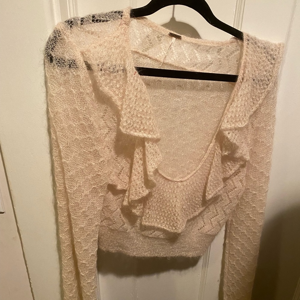 Cashmere Sheer Sweater